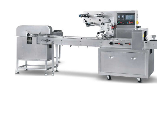 Gelo congelado giratório horizontal automático Lolly Popsicle Packing da máquina do acondicionamento de alimentos