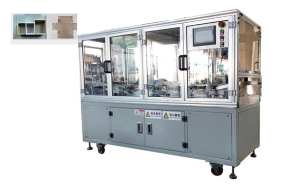 Aleta que dobra máquina ondulada da cartonagem do cartão automático da máquina de embalagem da caixa