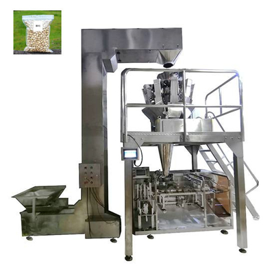 Malote giratório de Premade da máquina de empacotamento dos produtos alimentares dos grânulo 1000g horizontal