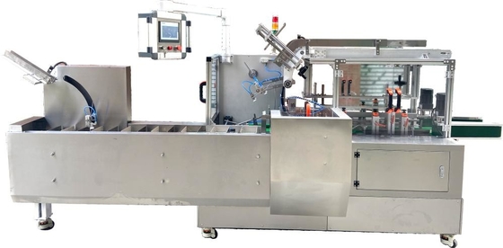 Máquina de enchimento automática da caixa da máquina de embalagem 1kw da caixa da curvatura inferior