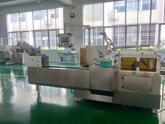 Máquina de enchimento automática da caixa da máquina de embalagem 1kw da caixa da curvatura inferior