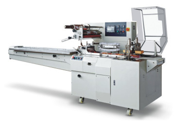 Máquina de embalagem automática reciprocando horizontal do saco com dispositivo do reforço
