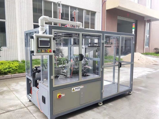 Máquina automática da cartonagem da pizza do cartão da máquina da selagem da caixa do alimento