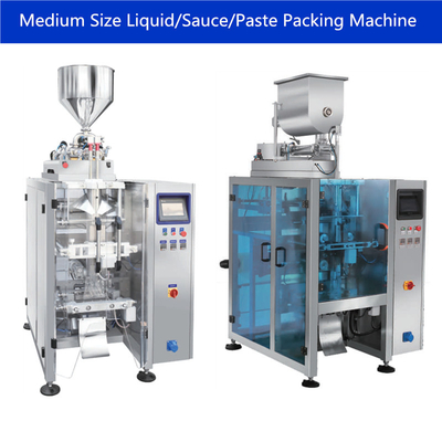 Bagger vertical líquido totalmente automático Machine da máquina de enchimento 5kg da grande ketchup