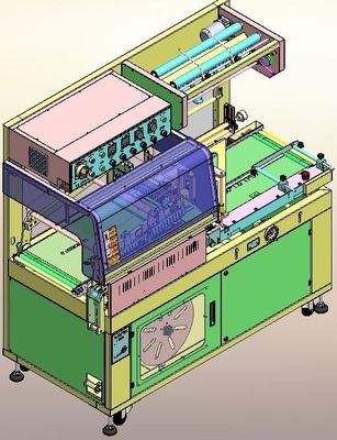 Selagem de alta velocidade da luva plástica automática do filme da máquina POF do envoltório do psiquiatra