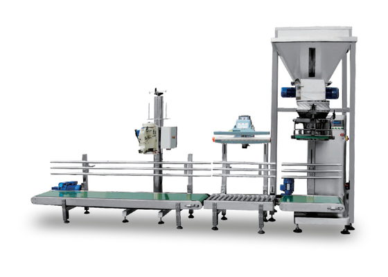 Saco 5-50KG automático industrial que pesa e linha de produção da máquina do enchimento