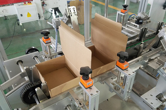 Formando da máquina automática do instalador da caixa dos aviões máquina ondulada da dobradura da caixa