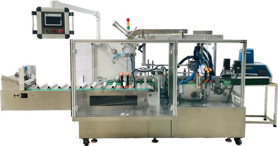 Adere-se a máquina de embalagem automática da caixa de plástico do rolo da folha de alumínio da máquina da selagem da caixa