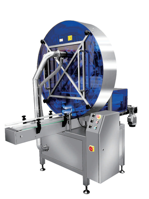 Máquina tampando de enchimento do eixo helicoidal automático linear da máquina de embalagem do pó