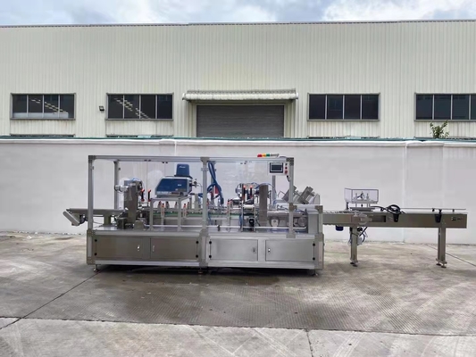 Indústrias elétricas pequenas automáticas do alimento de petisco da máquina de embalagem da caixa da caixa