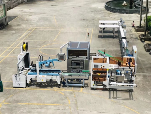 Formando máquina de selagem de enchimento automática contínua da máquina de embalagem da caixa a auto