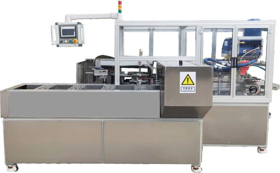 Máquina de embalagem automática contínua inferior da caixa da curvatura que forma o empacotador para produtos diários