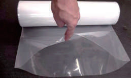 Brinquedos automáticos da máquina de empacotamento do alimento do tubo do PE que dosam a máquina da selagem do filme