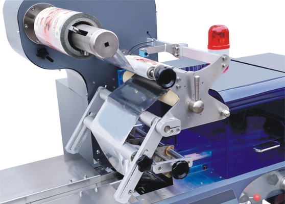 Máquina de empacotamento automática horizontal do descanso do bolo do biscoito da máquina de empacotamento do alimento
