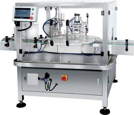 Linha de empacotamento automática grânulo do fluxo horizontal que pesam tampar de engarrafamento
