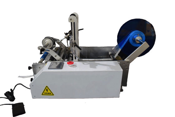 Máquina de etiquetas semiautomática da garrafa redonda