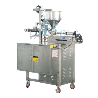 Tamanho pequeno do molho líquido vertical volumétrico automático do saquinho do fluxo da máquina de enchimento do PLC